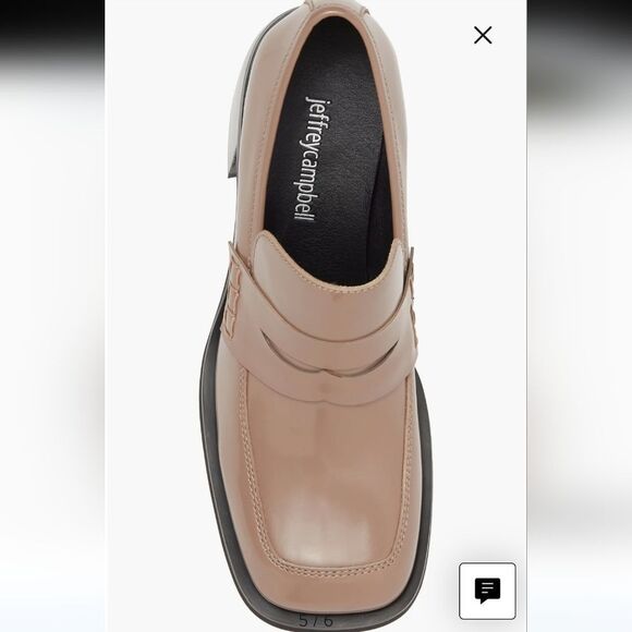 New Jeffrey Campbell Ecole Loafer Pump (Women) Penny heel mauve patient size 8.5 - Picture 5 of 7